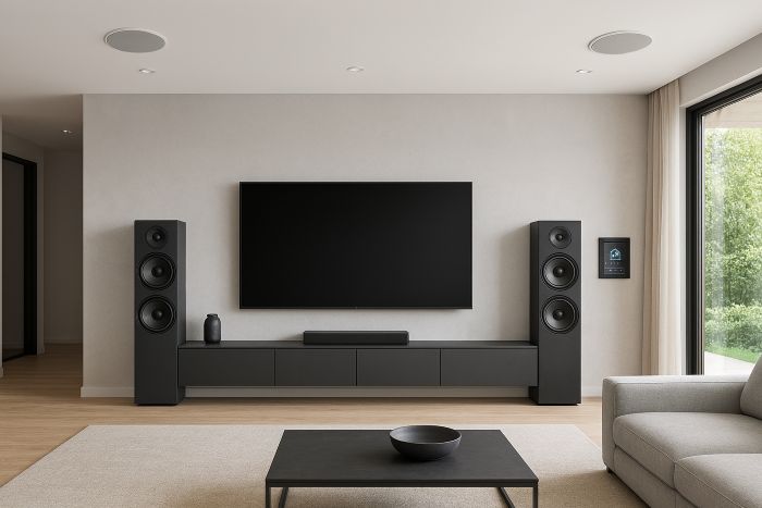 سیستم صوتی در خانه هوشمند