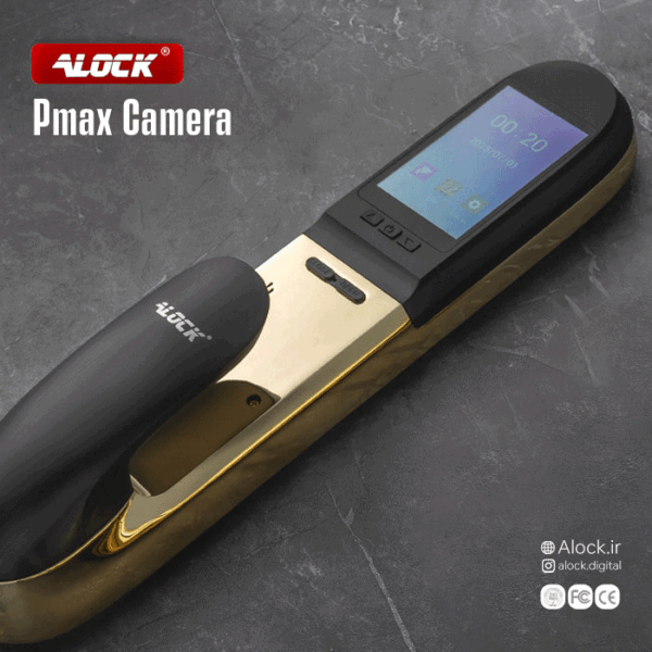 دستگیره هوشمند چشمی دار ALOCK سری Pmax camera G
