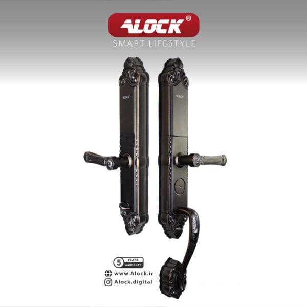 دستگیره اثر انگشتی ALOCK مدل K90 + Black