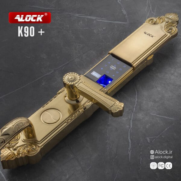 دستگیره اثر انگشتی ALOCK مدل K90 + G
