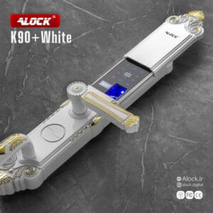 دستگیره اثر انگشتی ALOCK مدل K90+ White