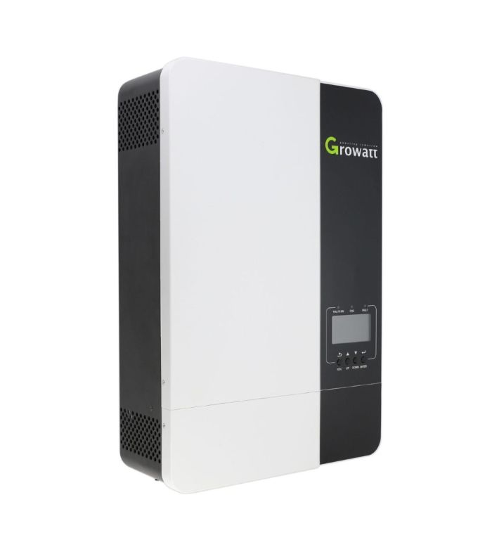 سانورتر3.5 کیلووات، 48 ولت، 80 آمپر MPPT Growatt