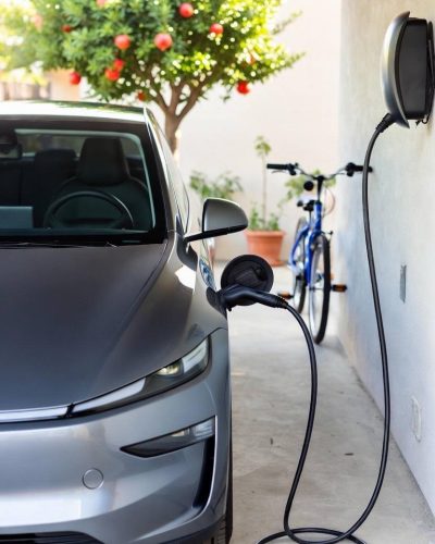 شارژ خودرو برقی در خانه